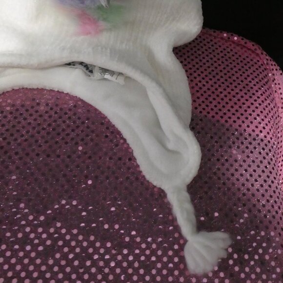 CHILDREN'S PLACE | large - extra large ( l / xl ) 8+ | Chenille Unicorn Hat - Picture 5 of 12